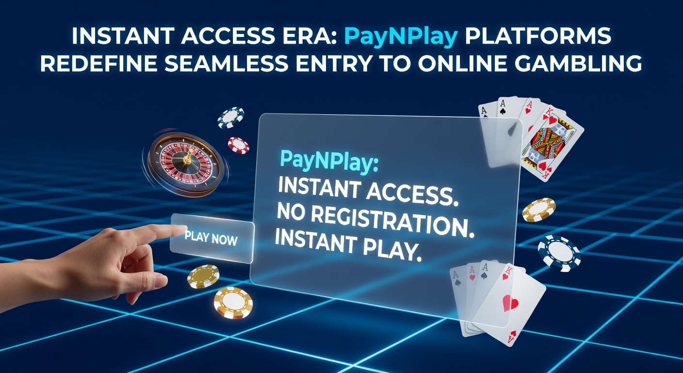 Sleek digital interface showing instant deposit confirmation on a Pay N Play casino platform, with bank logo integration and immediate game access