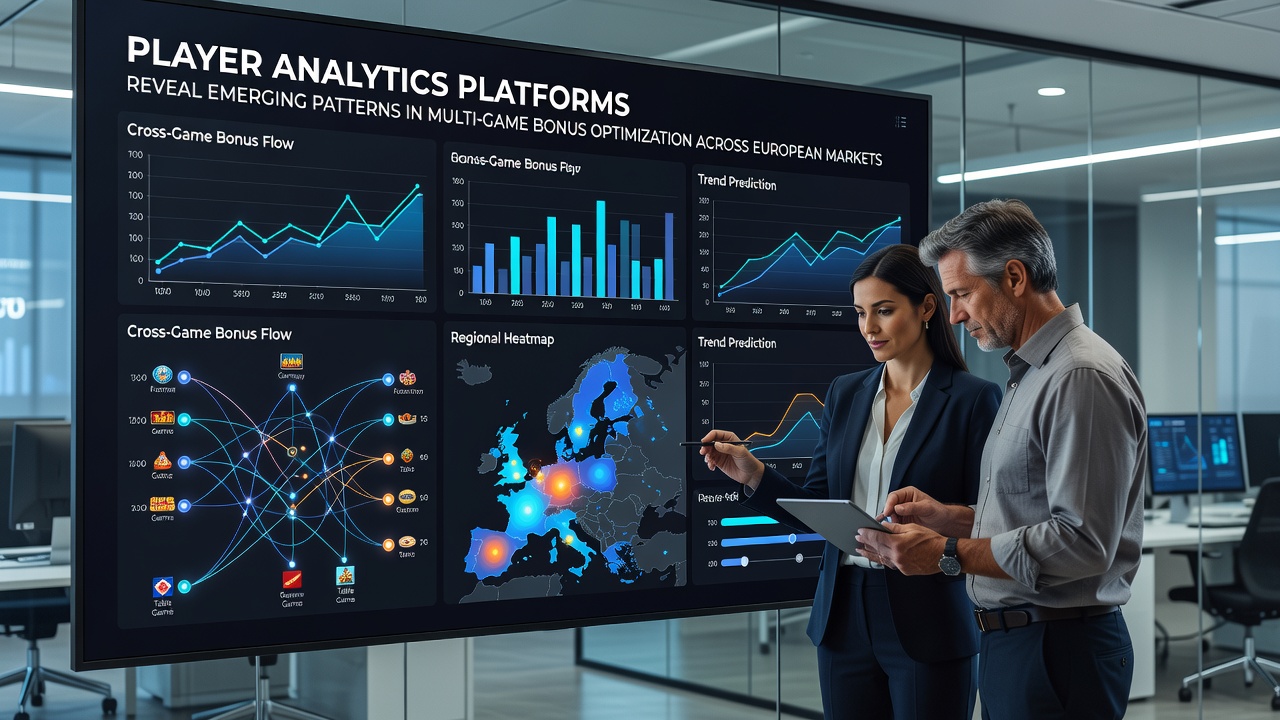 European market heat map illustrating player movement between game categories during bonus periods