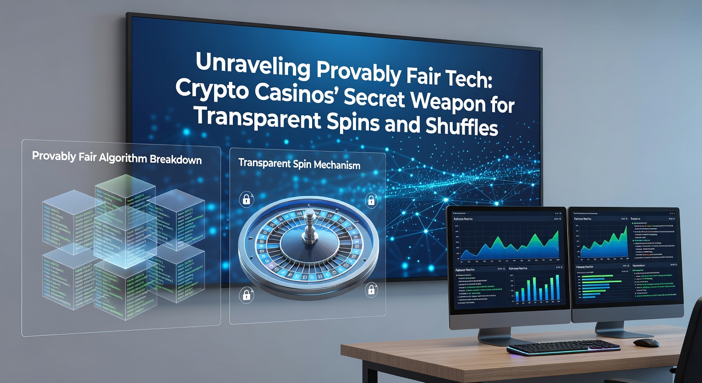 Screenshot of a provably fair verification interface in a crypto casino, showing seed inputs, hash outputs, and a green 'Fair' confirmation badge